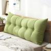 Large Rectangular Reading Headboard Pillow with Removable Cover view 1