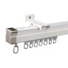 Flexible Bendable Curtain Track, 6 m, Heavy-Duty Room Divider Set with Quiet Rollers, Wall Mounts, 11 m view 1