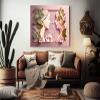 Printonia Canvas Wall Art, 120 x 80 cm, Abstract Woman view 2