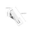 Cabilock 4-Piece Stainless Steel Triangular Tablecloth Clips view 2