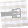 Cabilock 4-Piece Stainless Steel Triangular Tablecloth Clips view 3