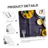 Cabilock 4-Piece Stainless Steel Triangular Tablecloth Clips view 4