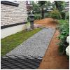 10.2 cm Thick Geogrid Retaining Wall Reinforcement Grid, Gravel Stabilizer for Landscaping, Walkways, Driveways, Paddocks and Slopes, Soil Grid with 10 Stakes, 5/6/7/8/9/10 m Paving Stones view 1