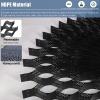 10.2 cm Thick Geogrid Retaining Wall Reinforcement Grid, Gravel Stabilizer for Landscaping, Walkways, Driveways, Paddocks and Slopes, Soil Grid with 10 Stakes, 5/6/7/8/9/10 m Paving Stones view 4