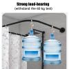 Stainless Steel Shower Curtain Rod for Bathtub, Corner Shower, Wall-Mounted, Rust-Resistant, Silver, 90 x 90 x 90 cm view 3