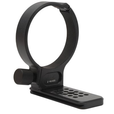 Lens Tripod Collar Ring with Quick-Release Plate for Arca Clamp Heads