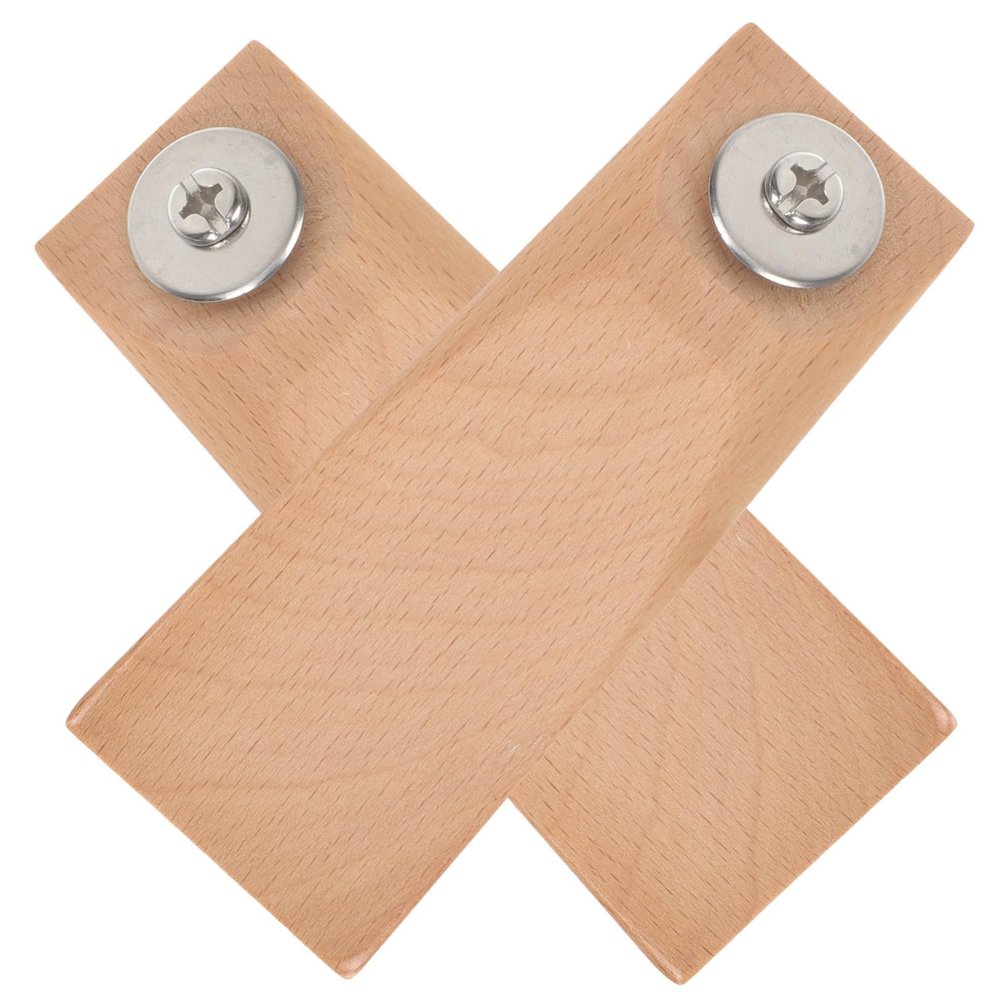 SHOWERORO 2-Piece Wooden Knobs for Cookware Lids