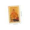 Operitacx Chinese New Year Amulet Cards, Aluminum-Magnesium Alloy, Traditional Chinese Style, 2 Pieces, for 2025 view 2
