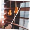 Warmhm Acrylic Curtain Rod Holders, Easy Installation, White, 2 Pieces view 4