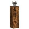 NQJIBUE Plant Stands, 2-Piece Set, Smoked Oak, 9.8 x 9.8 x 31.5 in, Engineered Wood view 3
