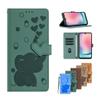 KRjcsfhy iPhone 15 Pro Max Flip Case, Elephant Faux Leather Wallet Cover with Card Slot and Stand, Yellow-Green view 1