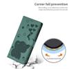 KRjcsfhy iPhone 15 Pro Max Flip Case, Elephant Faux Leather Wallet Cover with Card Slot and Stand, Yellow-Green view 3