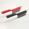 Wire Grill Brush, Portable Long-Handle Barbecue Cleaner with Safe view 2