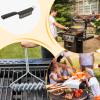 Wire Grill Brush, Portable Long-Handle Barbecue Cleaner with Safe view 4
