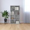 CFODOJ Furniture Select Bookcase / Sideboard Sonoma Gray 66 x 30 x 130 cm Engineered Wood view 1