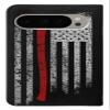 Firefighter Axe Flag Flip Case for Google Pixel 9 Pro view 2