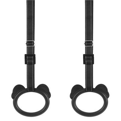 ERVDKXCOI Gymnastics Rings, Adjustable Non-Slip Training Rings for Kids
