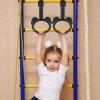 ERVDKXCOI Gymnastics Rings, Adjustable Non-Slip Training Rings for Kids view 4