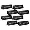 NULYLU 8-Piece Acrylic Reserved Table Signs for Weddings, Banquets, and Events view 1