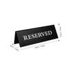 NULYLU 8-Piece Acrylic Reserved Table Signs for Weddings, Banquets, and Events view 2