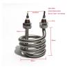 KEUQIXMR 1-Piece 220 V/380 V Electric Water Distiller Heating Element, 2.5 kW/3 kW/4.5 kW Spiral 201 Stainless Steel Immersion Heater Tube (220 V, 4.5 kW, 80 mm, M16) view 2