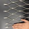 304 Stainless Steel Wire Mesh Rope Net, 10 cm Mesh, 2.5 mm Wire, Flexible Animal Barrier Fence view 4