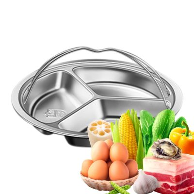 Multipurpose Steamer Basket with Smooth Compartments