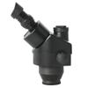 3.5X–45X (0.5X) White/Black Simul-Focus Parfocal Trinocular Stereo Microscope Head view 2