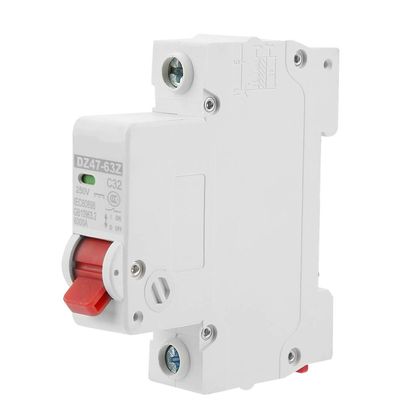 32 A Miniature Circuit Breaker for Overload, Short-Circuit, and Leakage Protection