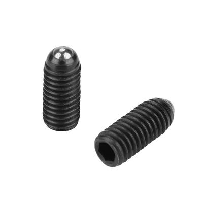 Carbon Steel Ball Plunger Set, M5 x 12, 10-Piece