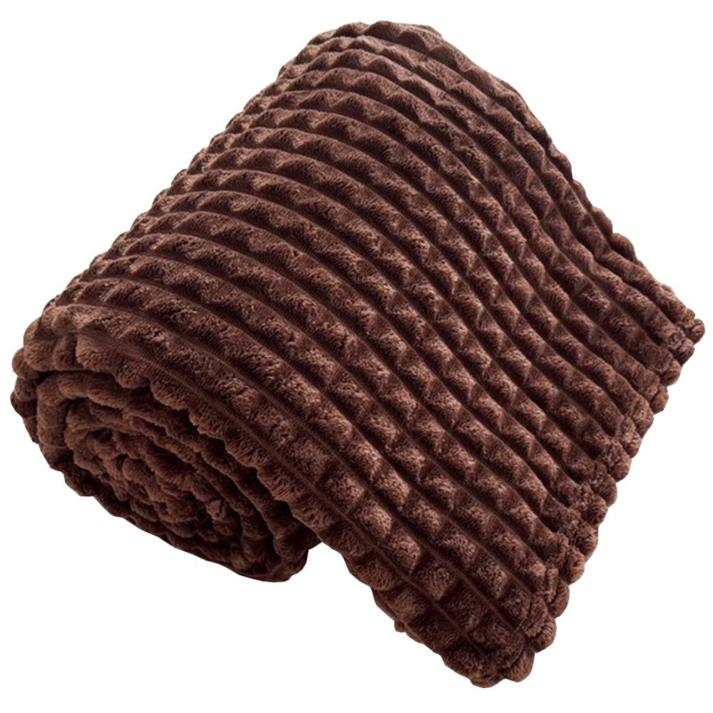 Soft Fleece Throw Blanket, Color 11, 100 x 150 cm (39.3 x 59 in.)