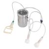 Manual Stainless Steel Milking Machine, Portable 2-Liter Milking Set view 2