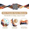 Soft Braided Nylon Replacement Band for Fitbit Charge 2, Adjustable Metal Buckle, Elastic and Breathable, for Men and Women (7, M) view 3