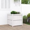 ShGaxin White Planter, 70 x 70 x 70 cm, Solid Pine view 1