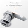 Mailbox Lock, Cabinet Hook Lock, Sliding Door Hook Lock, 1 pc (20 mm) view 4