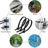 Large Cable Ties, 250-Pack, 4.7 mm x 500 mm, 27.2 kg Tensile Strength, Black view 3