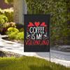 Coffee Is My Valentine Garden Flag, 12 x 18 in view 4