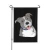 Pit Bull Lover Garden Flag, Personalized, Double-Sided, 12 x 18 in view 1