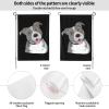 Pit Bull Lover Garden Flag, Personalized, Double-Sided, 12 x 18 in view 2