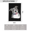 Pit Bull Lover Garden Flag, Personalized, Double-Sided, 12 x 18 in view 3