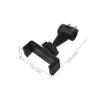 Rotatable Phone Holder for Car Seats, 360° Rotation, Black view 2
