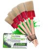 ToolSpace Round Paint Brush Set, 5-Piece, 30–50 mm, Natural Bristles, Beechwood Handles view 1