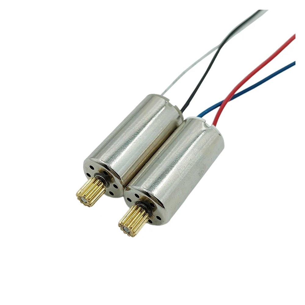 1020 Coreless Electronic Starter Motor, 3.7V/7.4V, 44,500 RPM, Black/White