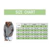 Women's Oversized Pullover Hoodie with Button Placket, Long Sleeves, Hood and Pocket view 4