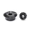 WUWMTUTCK 1:2 Spiral Bevel Gear, 1M, 15/30/20/40 Teeth, Steel, Helical-Toothed view 2