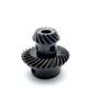 WUWMTUTCK 1:2 Spiral Bevel Gear, 1M, 15/30/20/40 Teeth, Steel, Helical-Toothed view 3
