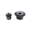 WUWMTUTCK 1:2 Spiral Bevel Gear, 1M, 15/30/20/40 Teeth, Steel, Helical-Toothed view 4