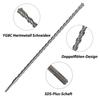 FINEUNAN SDS Plus Drill Bit 32 x 460 mm for Concrete, Brick, Cement and Stone view 2