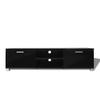 NQJIBUE Home Garden TV Stand, High-Gloss Black, 140 x 40.5 x 35 cm view 3