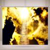 CORFOTO 2.7 x 1.8 m Stairway to Heaven Religious Cloud Photography Backdrop view 3
